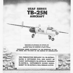B-25 - Flight Handbooks and Checklist
