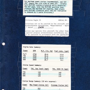 Christen Eagle II - Flight Manual