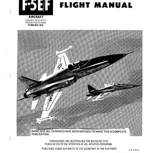 F-5E Tiger II - Flight Manual