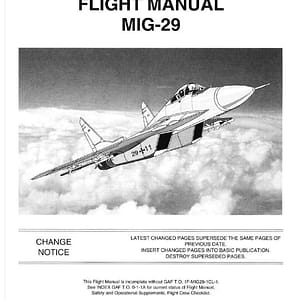 Mig-29 Flight Manual